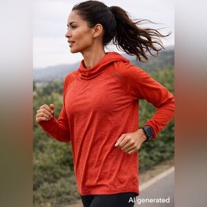 🏃♀️ Brooks Women’s Running Long Sleeve Hoodie (size small)